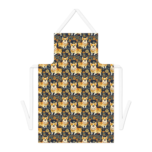Autumn Folklore Corgis Apron