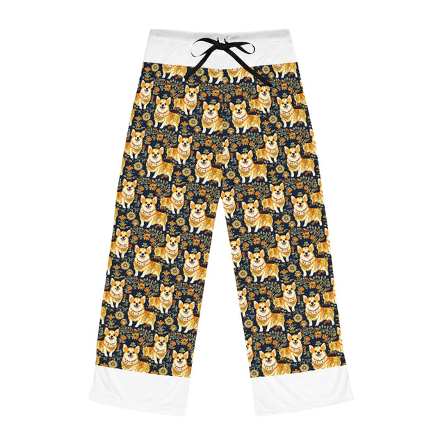 Autumn Folklore Corgis Pajama Pants