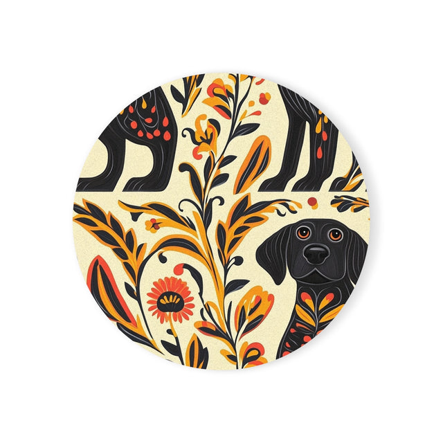 Autumn Folklore Labradors Coasters