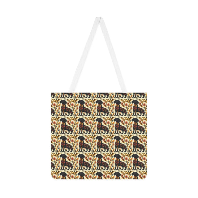 Autumn Folklore Labradors Tote Bag