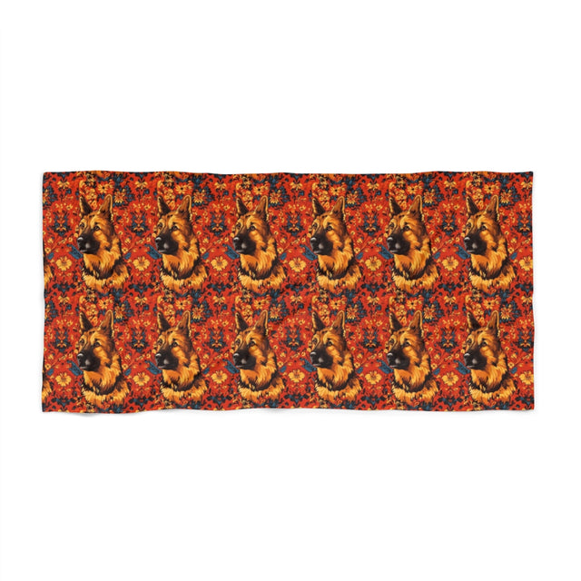 Autumn Folklore Shepherds Beach Towel