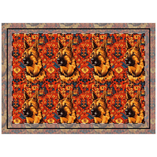 Autumn Folklore Shepherds Throw Pillow