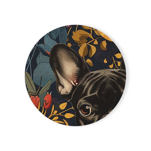 Autumn Garden Frenchies Coasters