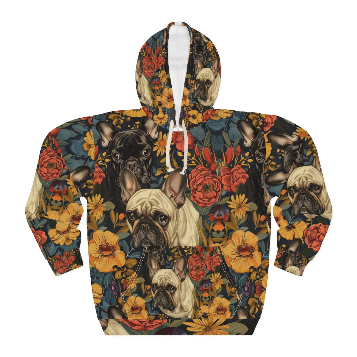 Autumn Garden Frenchies Hoodie