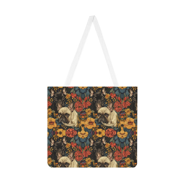 Autumn Garden Frenchies Tote Bag