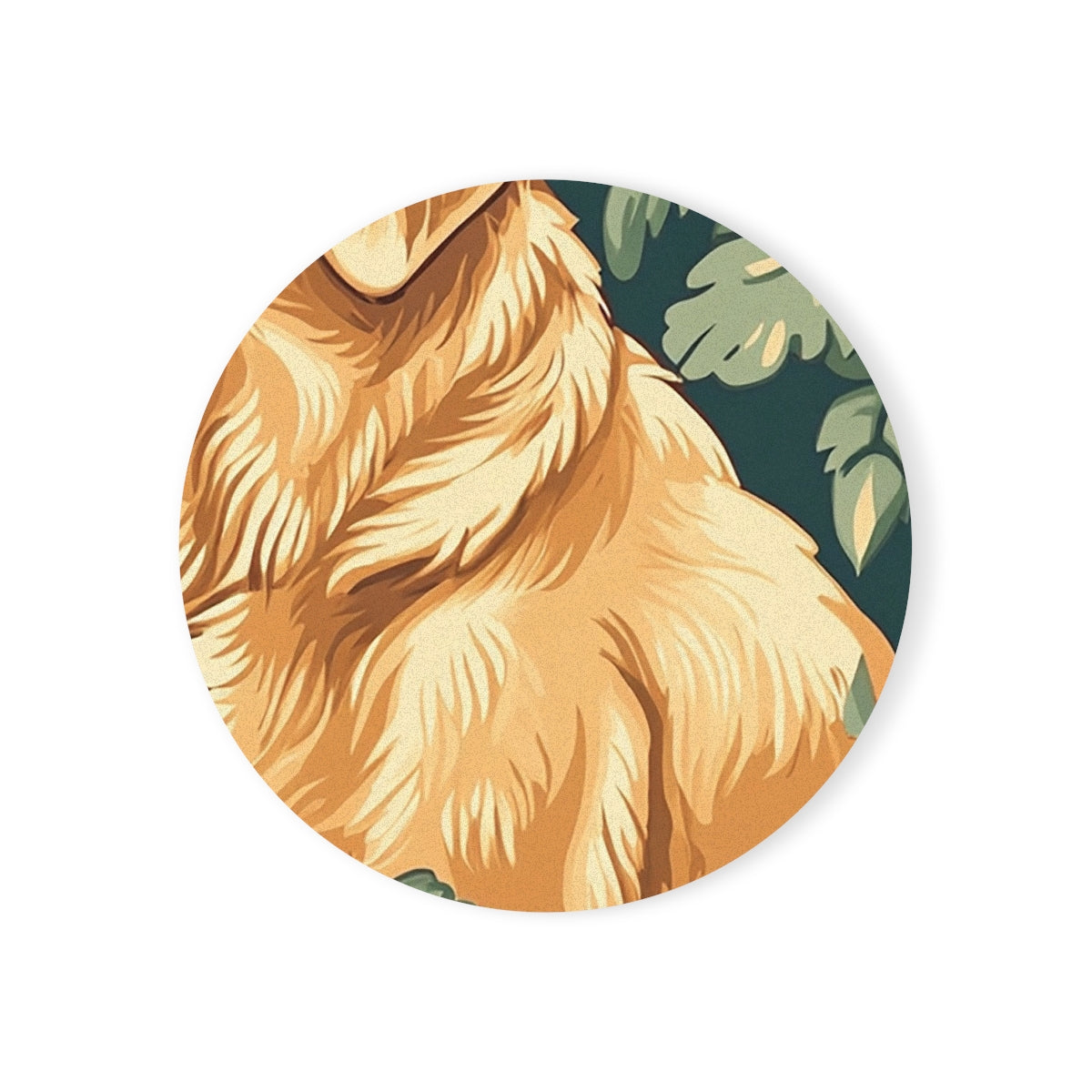 Autumn Garden Golden Coasters