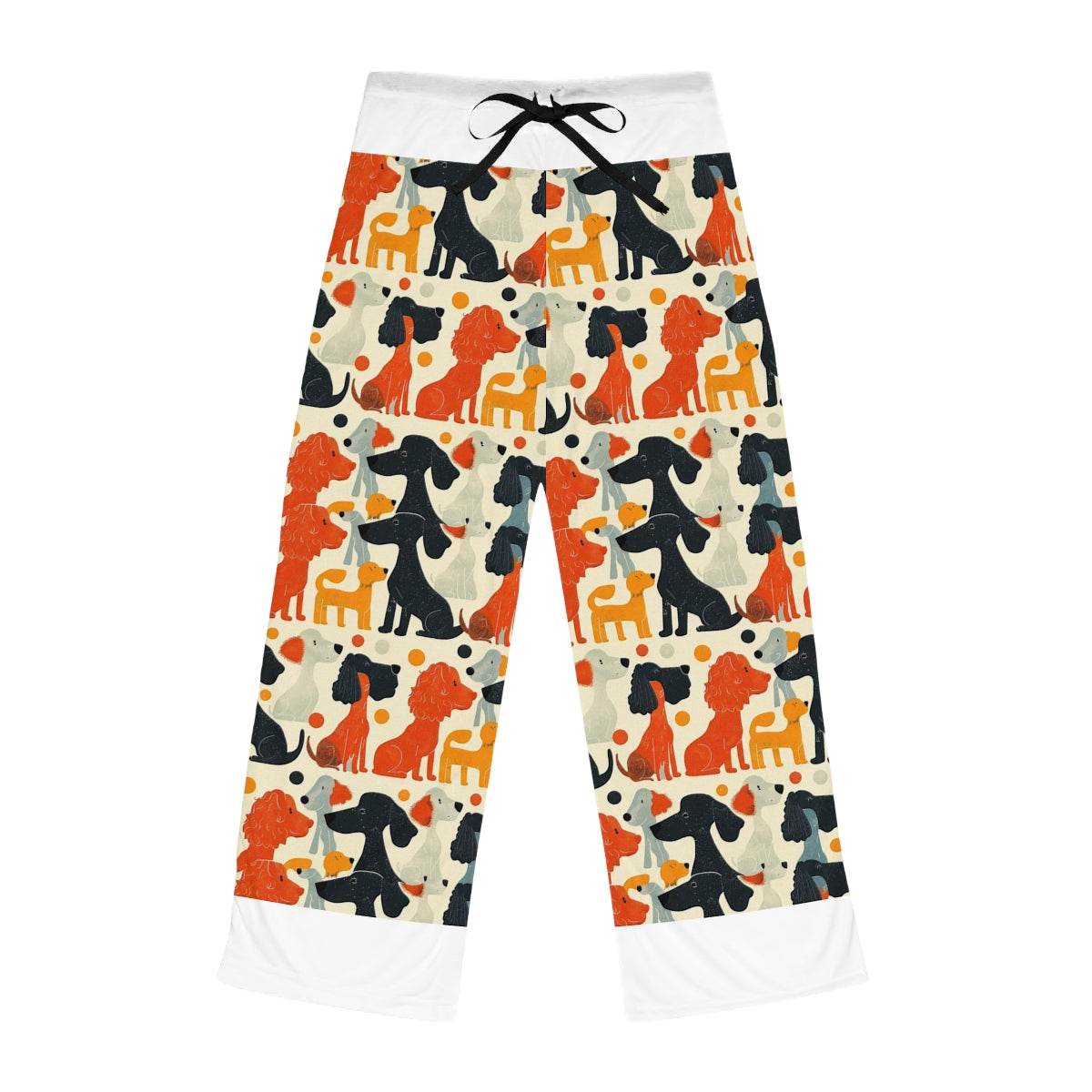 Autumn Gathering Poodles Pajama Pants