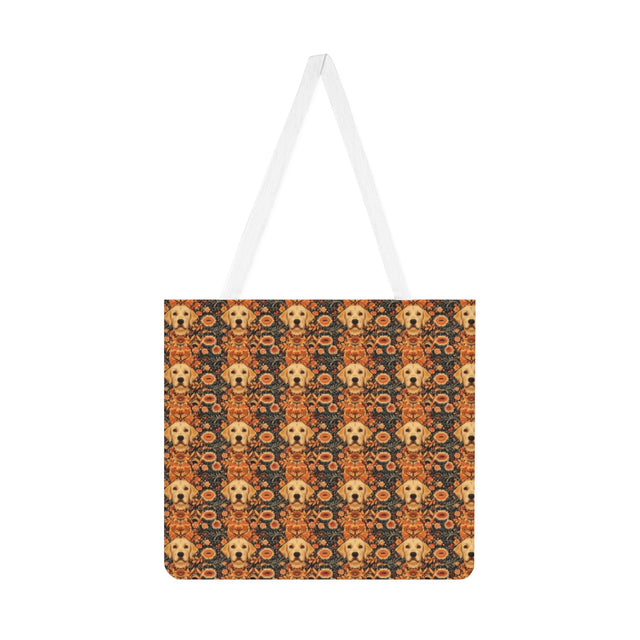 Autumn Harvest Labrador Tote Bag