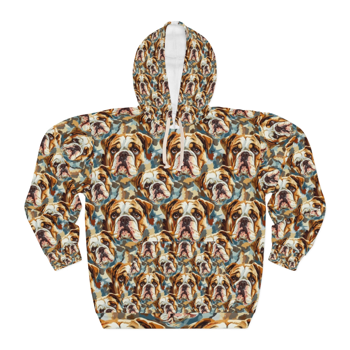 Autumn Huddle Bulldogs Hoodie