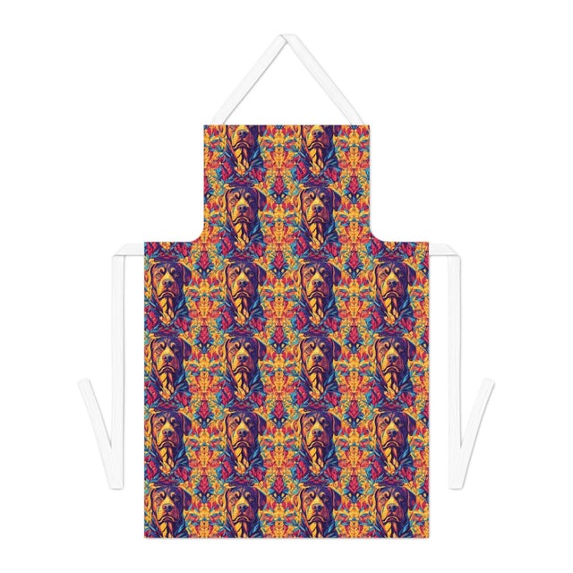 Autumn Kaleidoscope Lab Apron