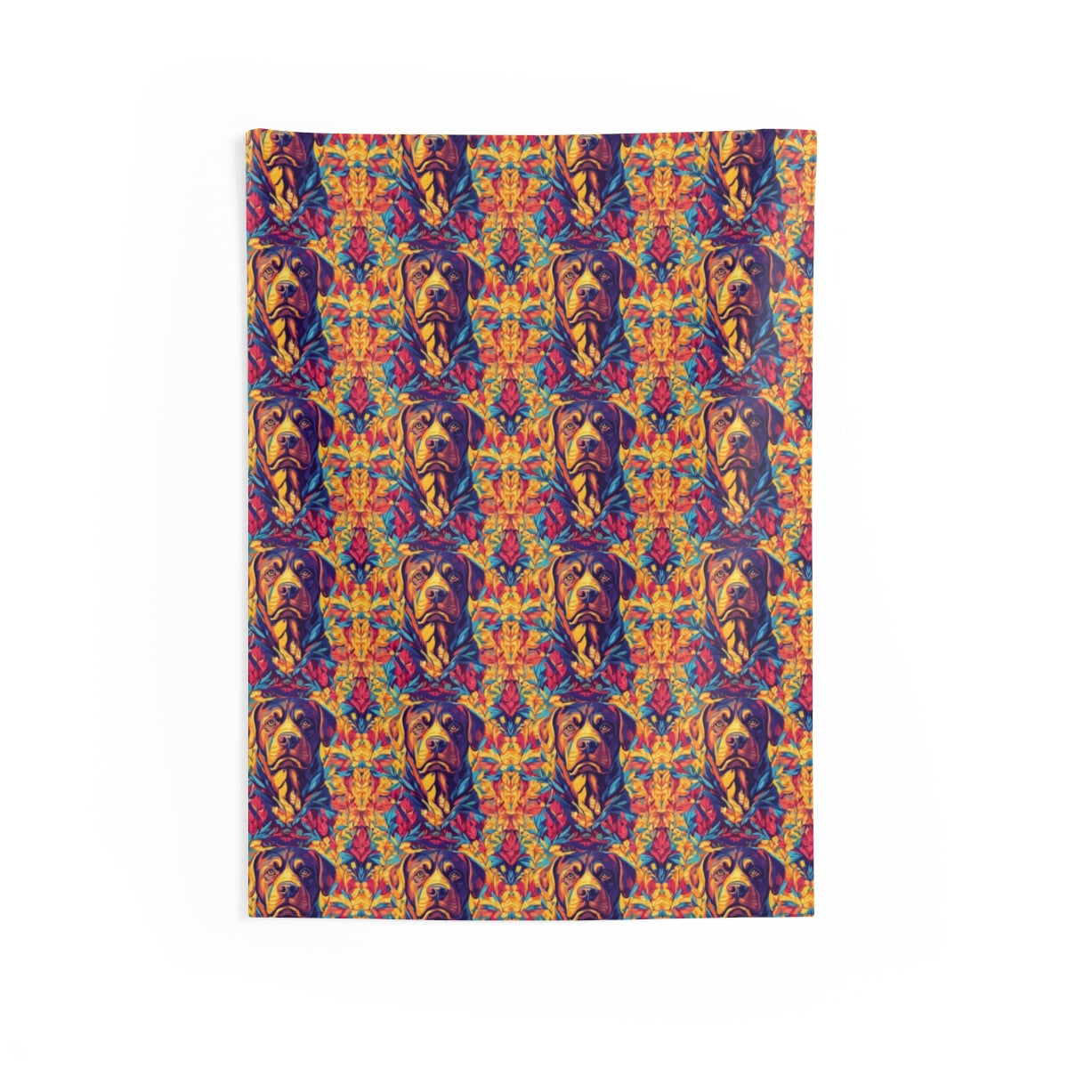 Autumn Kaleidoscope Lab Wall Tapestry