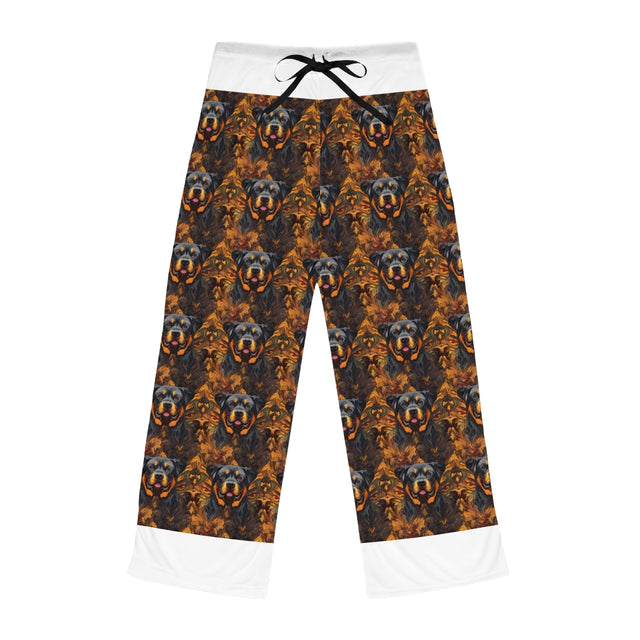 Autumn Majesty Rottweilers Pajama Pants
