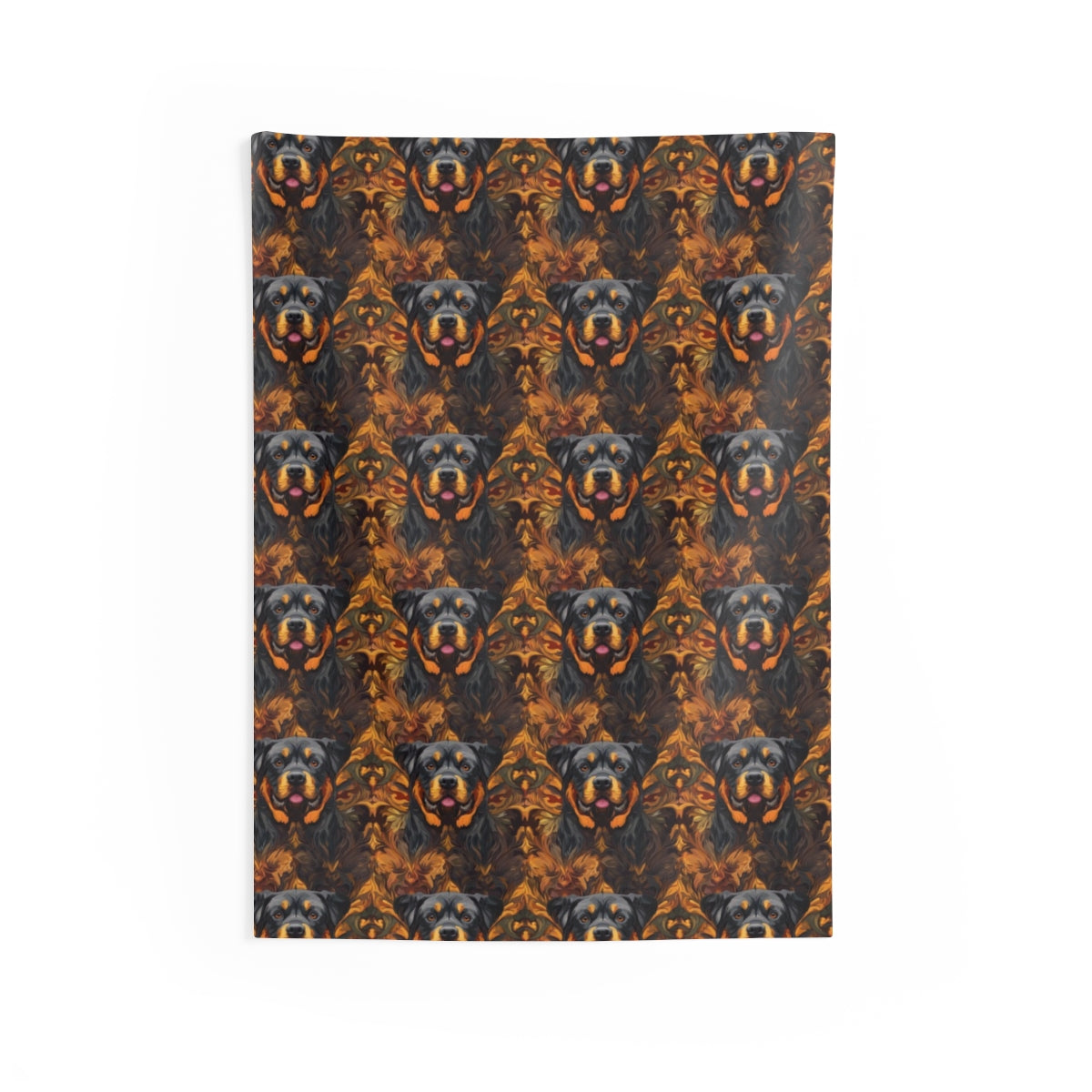 Autumn Majesty Rottweilers Wall Tapestry