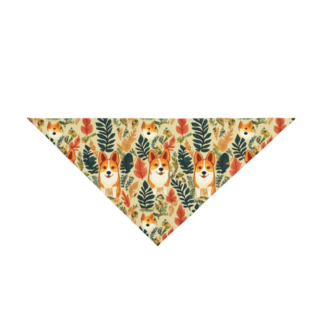 Autumn Meadow Corgis Pet Bandana