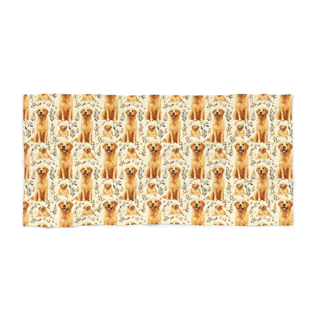 Autumn Meadow Goldens Beach Towel