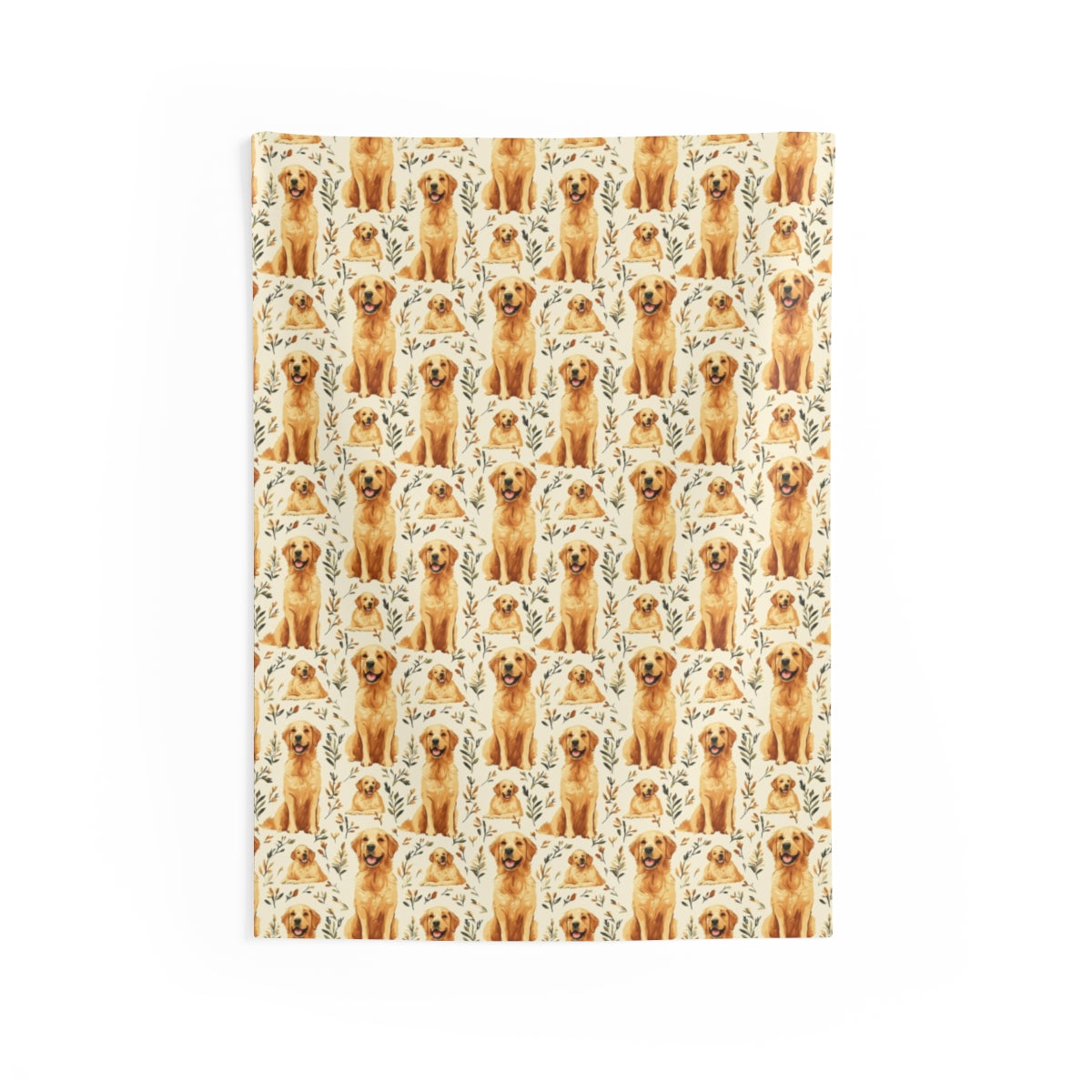 Autumn Meadow Goldens Wall Tapestry