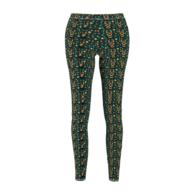 Autumn Meadow Shepherds Leggings
