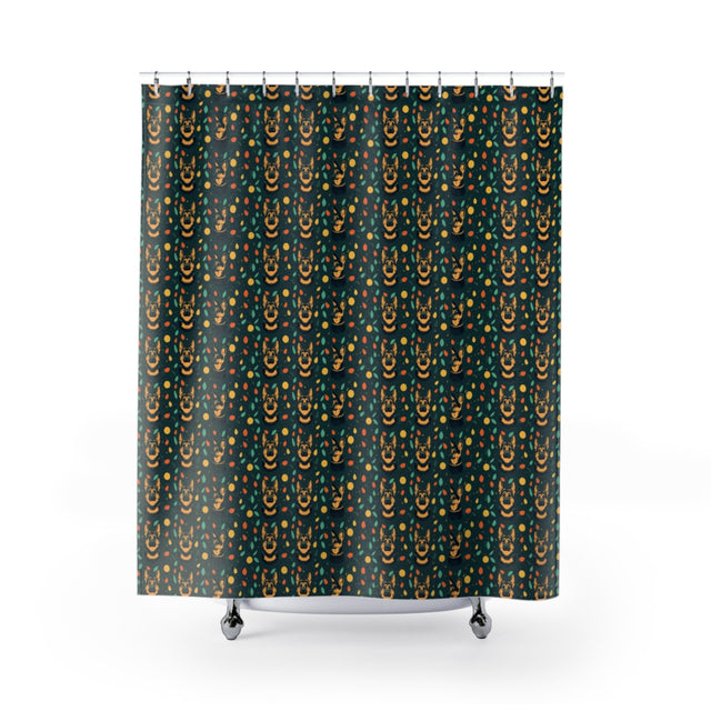 Autumn Meadow Shepherds Shower Curtain
