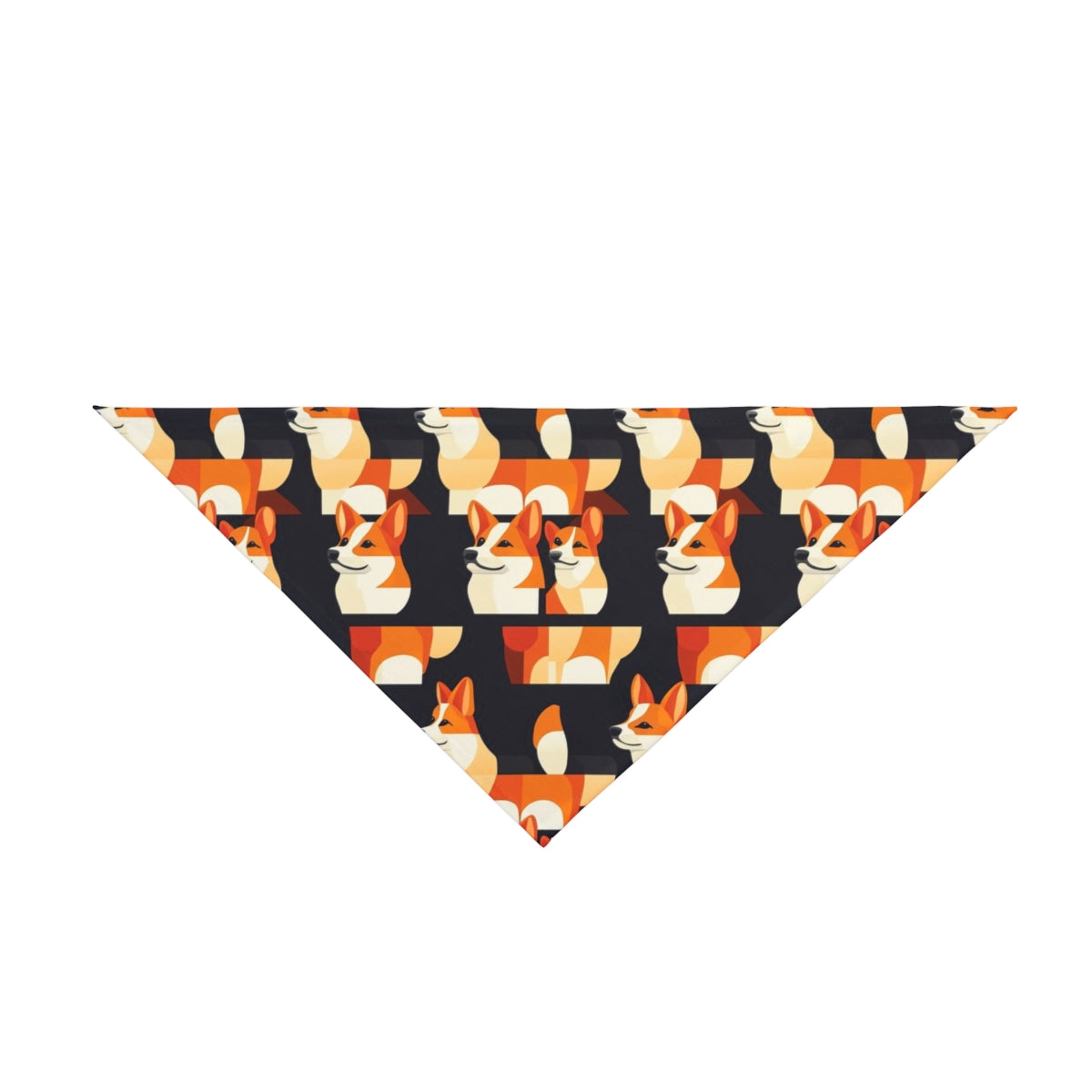 Autumn Puzzle Corgis Pet Bandana