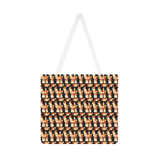 Autumn Puzzle Corgis Tote Bag