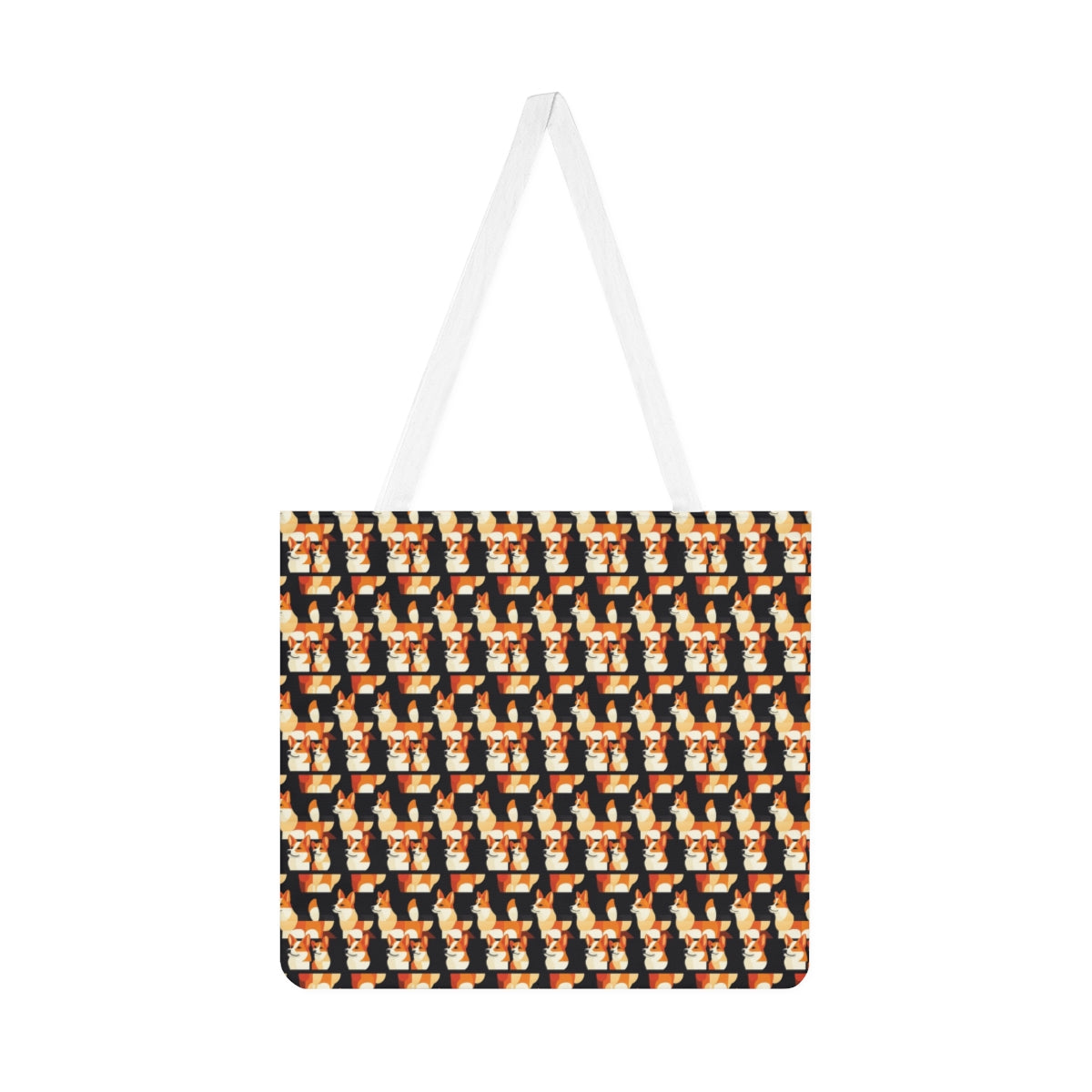 Autumn Puzzle Corgis Tote Bag