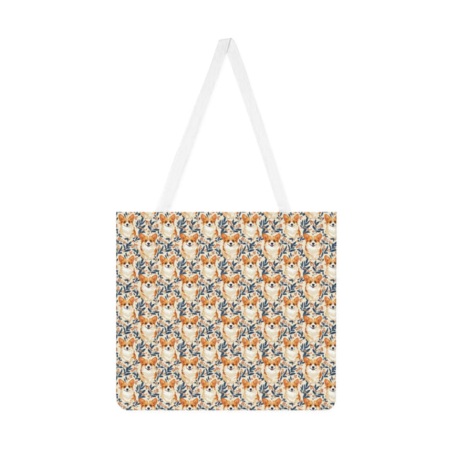 Autumn Reverie Corgis Tote Bag