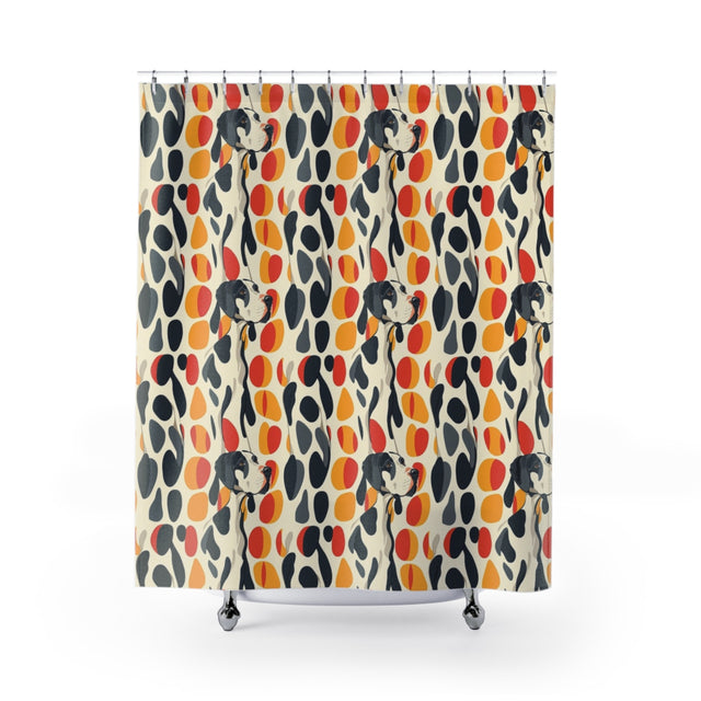 Autumn Reverie Danes Shower Curtain