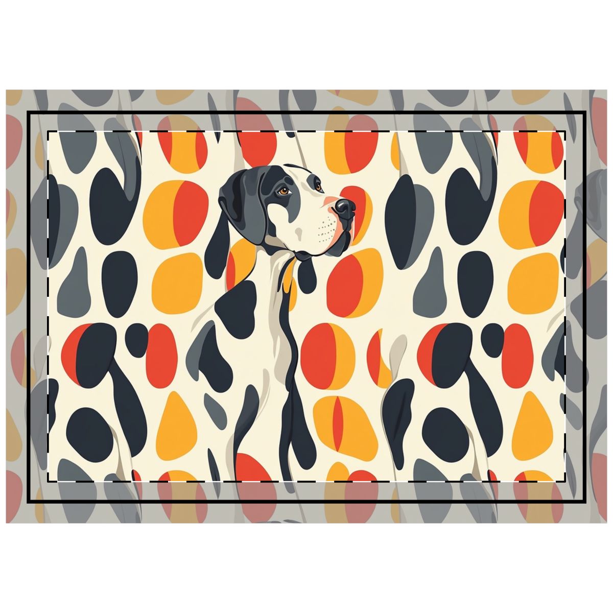Autumn Reverie Danes Throw Pillow