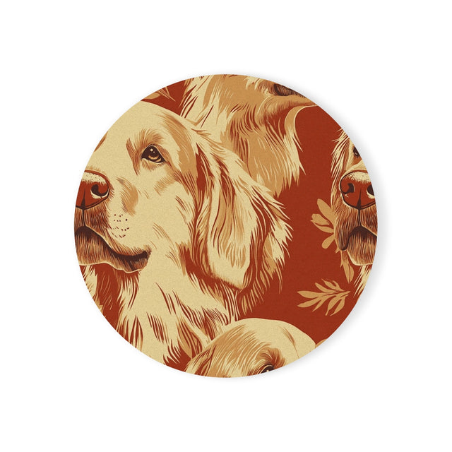 Autumn Reverie Retrievers Coasters