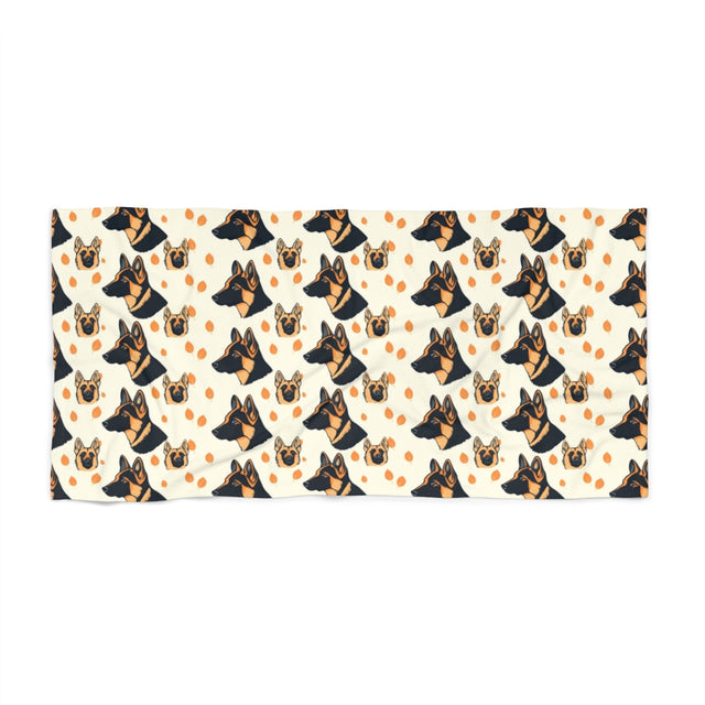 Autumn Shepherds Beach Towel