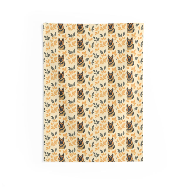 Autumn Shepherd's Garden Wall Tapestry