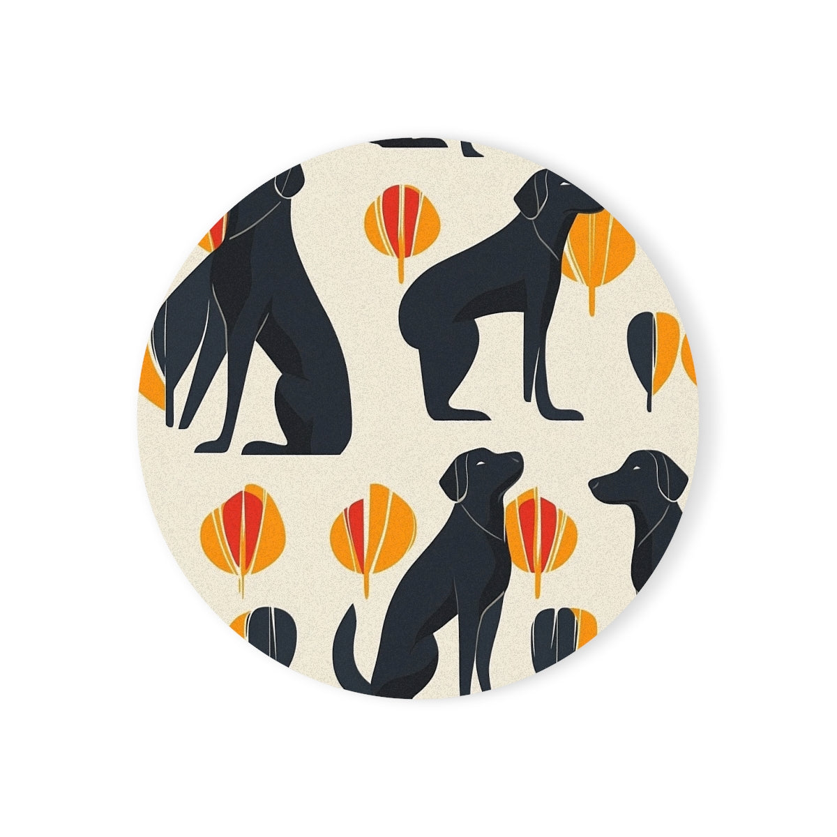 Autumn Silhouette Labs Coasters