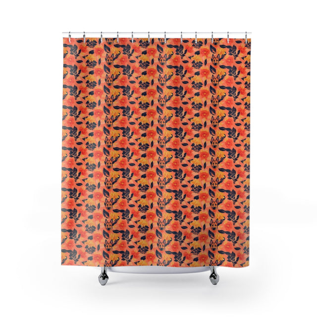 Autumn Sunset Shepherds Shower Curtain