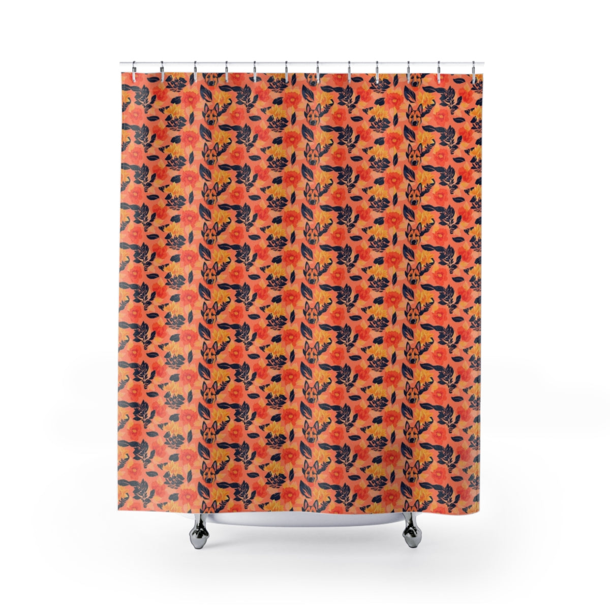 Autumn Sunset Shepherds Shower Curtain
