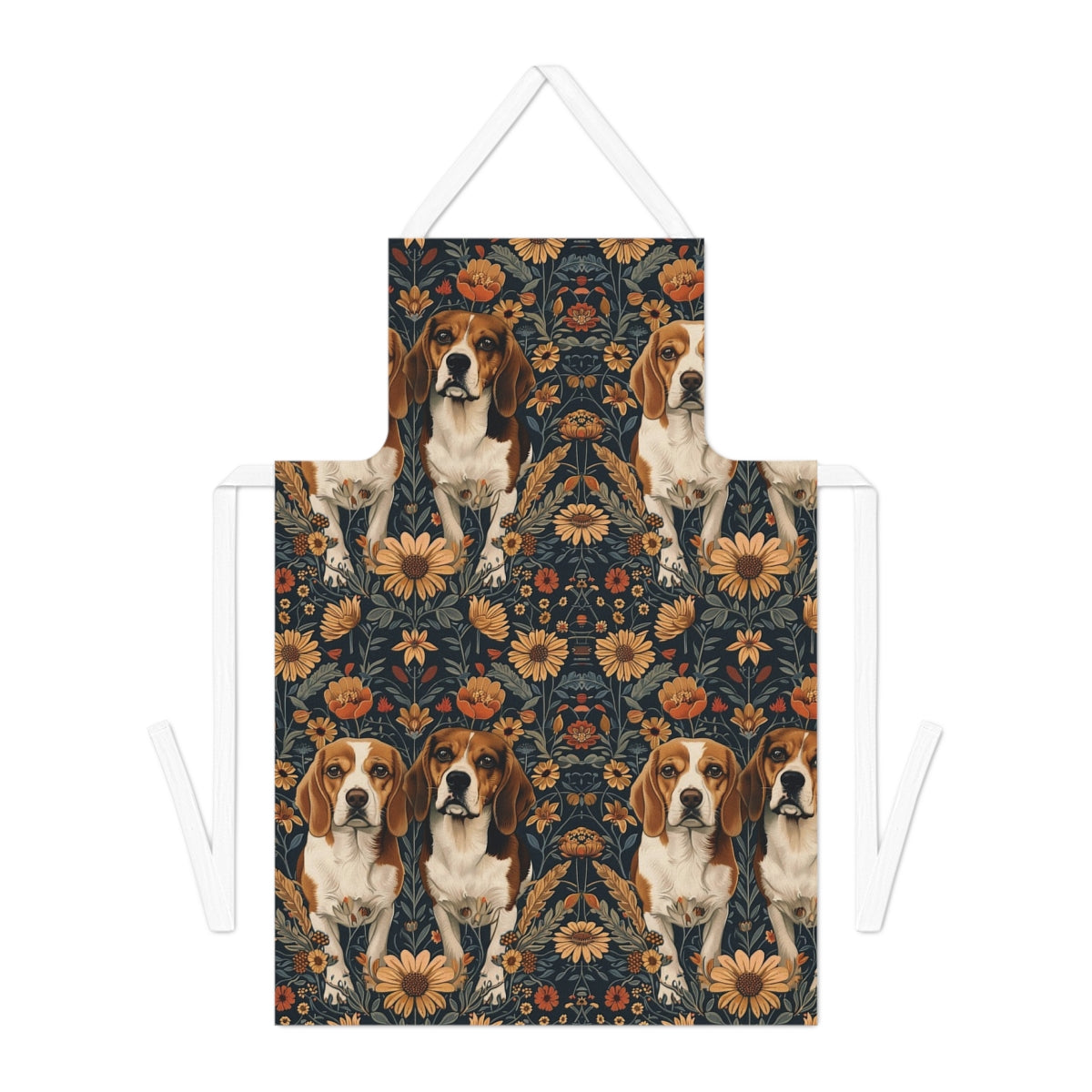 Autumn Tapestry Beagles Apron