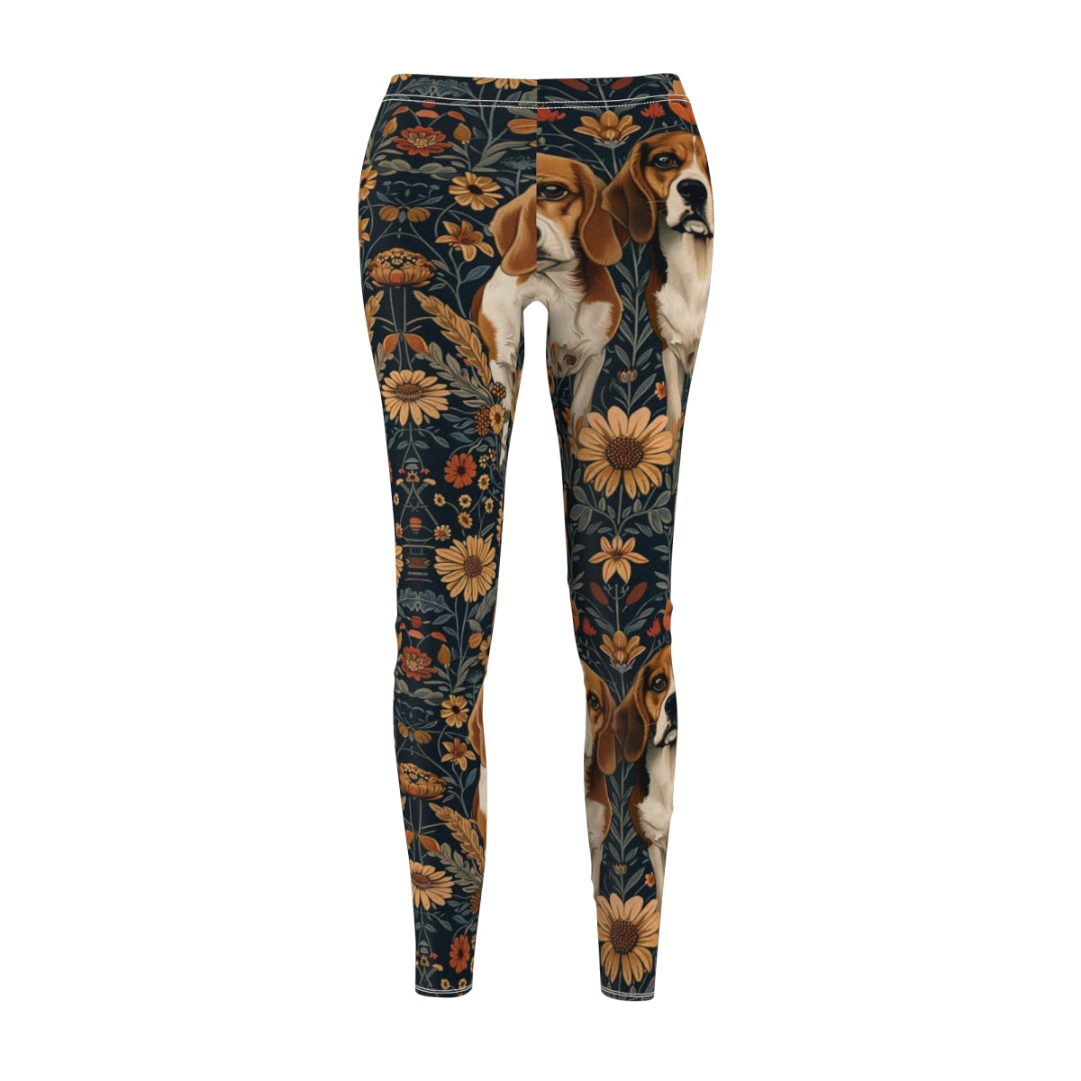 Autumn Tapestry Beagles Leggings