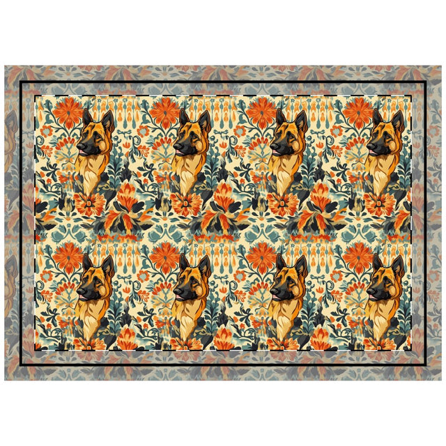 Autumn Tapestry Shepherds Throw Pillow