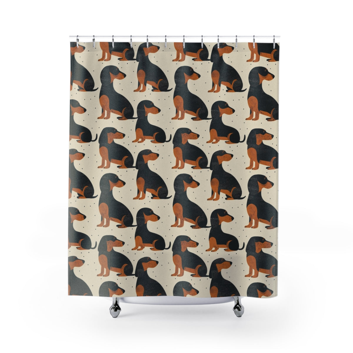 Autumn Wiener Wanderers Shower Curtain