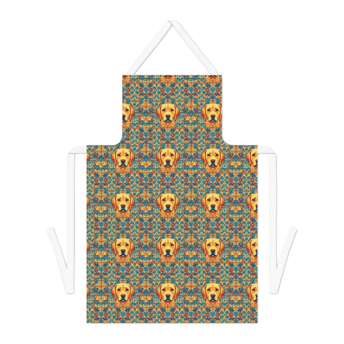 Azulejo Labradors Apron