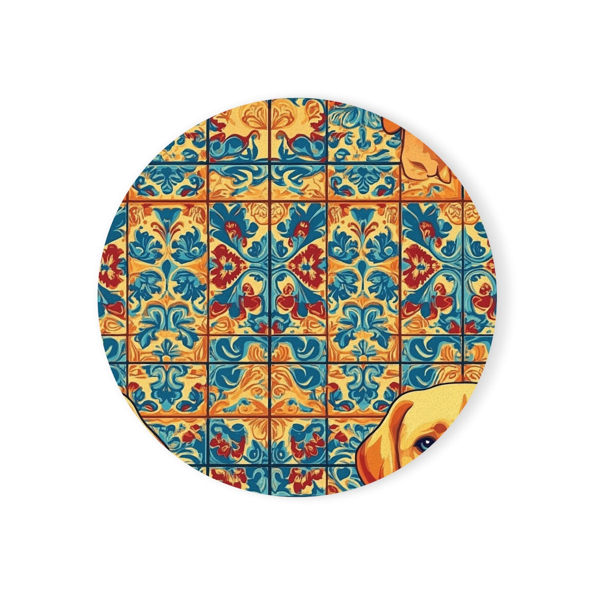 Azulejo Labradors Coasters