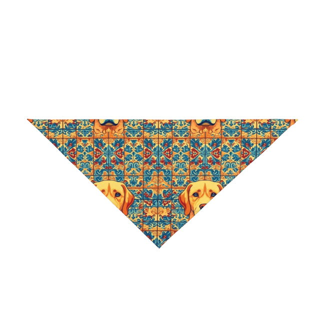 Azulejo Labradors Pet Bandana