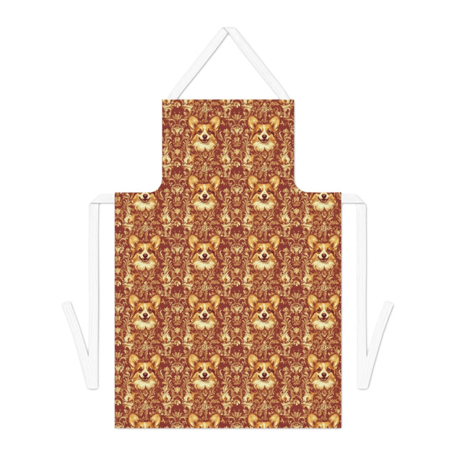Baroque Bliss Corgis Apron