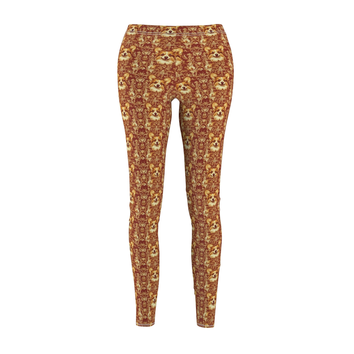 Baroque Bliss Corgis Leggings