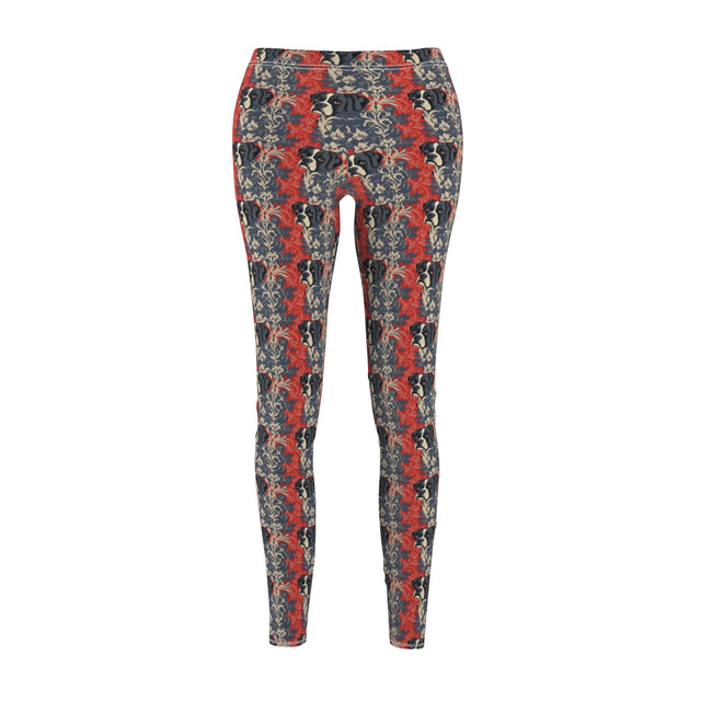 Baroque Boxer Damask Leggings