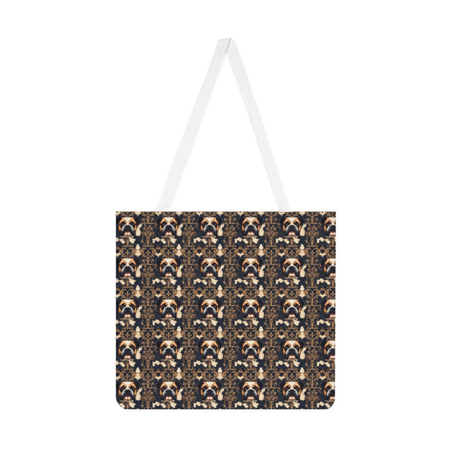 Baroque Boxer Royalty Tote Bag