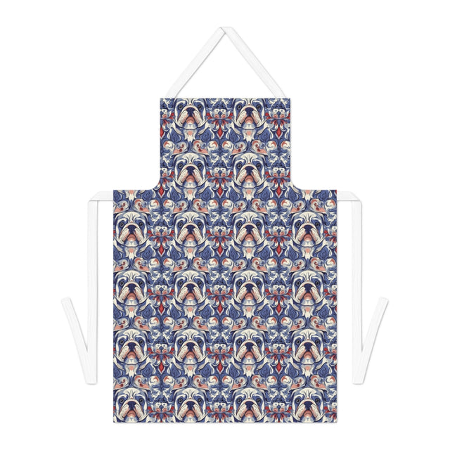 Baroque Bulldog Dreams Apron