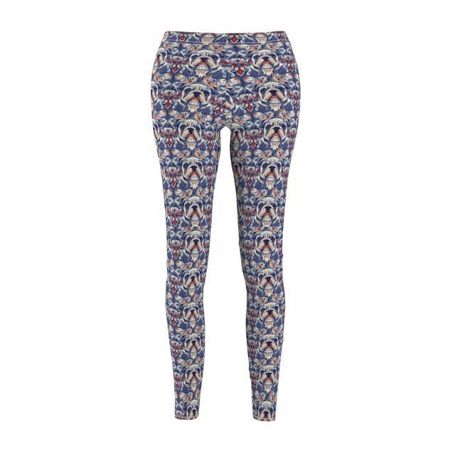Baroque Bulldog Dreams Leggings