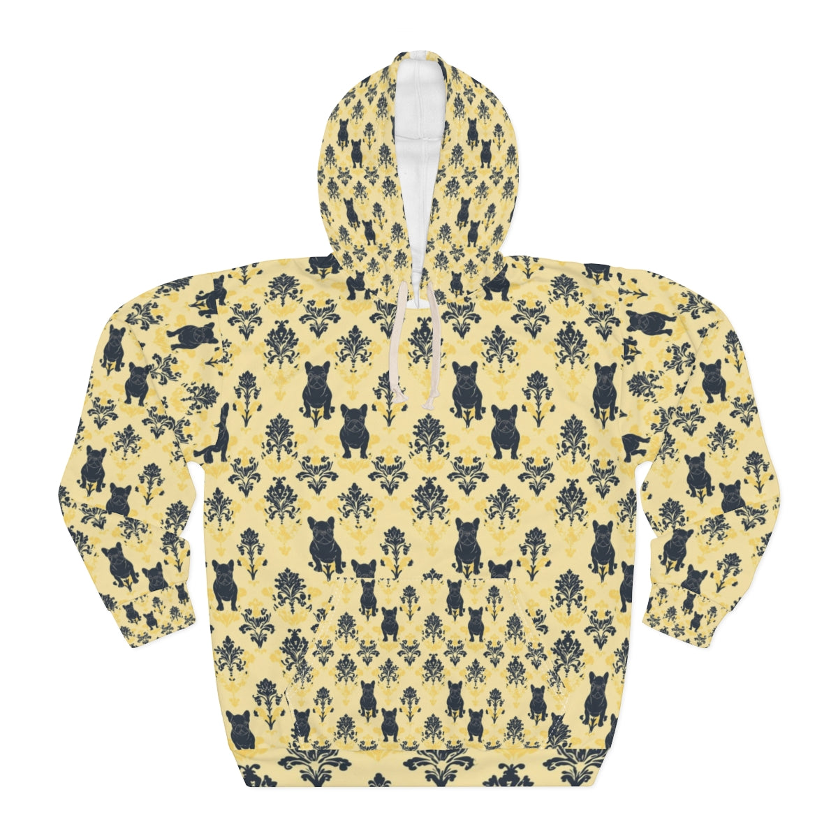 Baroque Bulldog Elegance Hoodie