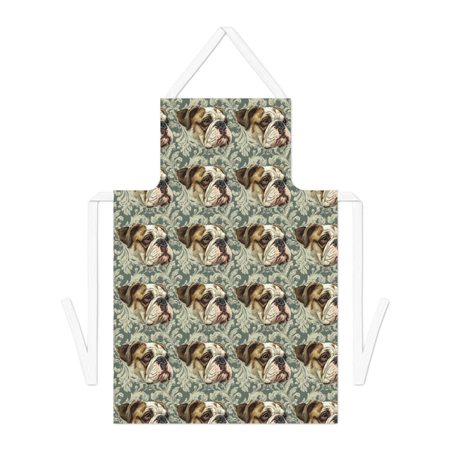 Baroque Bulldog Manor Apron
