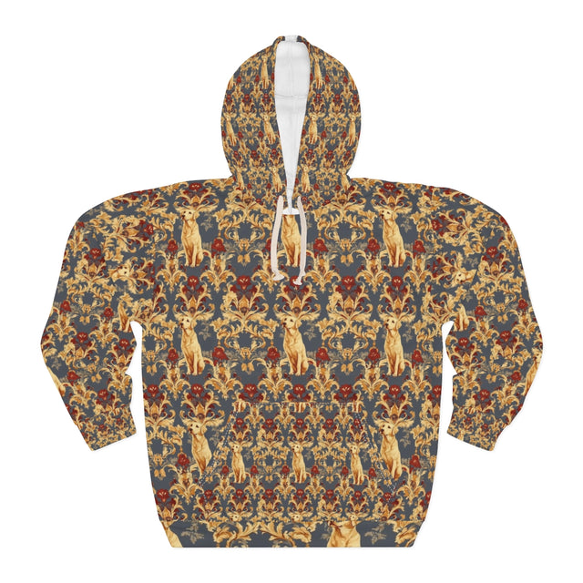 Baroque Burgundy Labradors Hoodie
